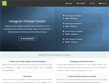 Tablet Screenshot of followerskaufen.net